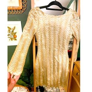 Sequin mini dress. Size S.